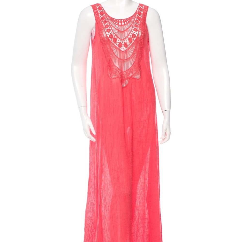 Miguelina sleeveless maxi dress- xs